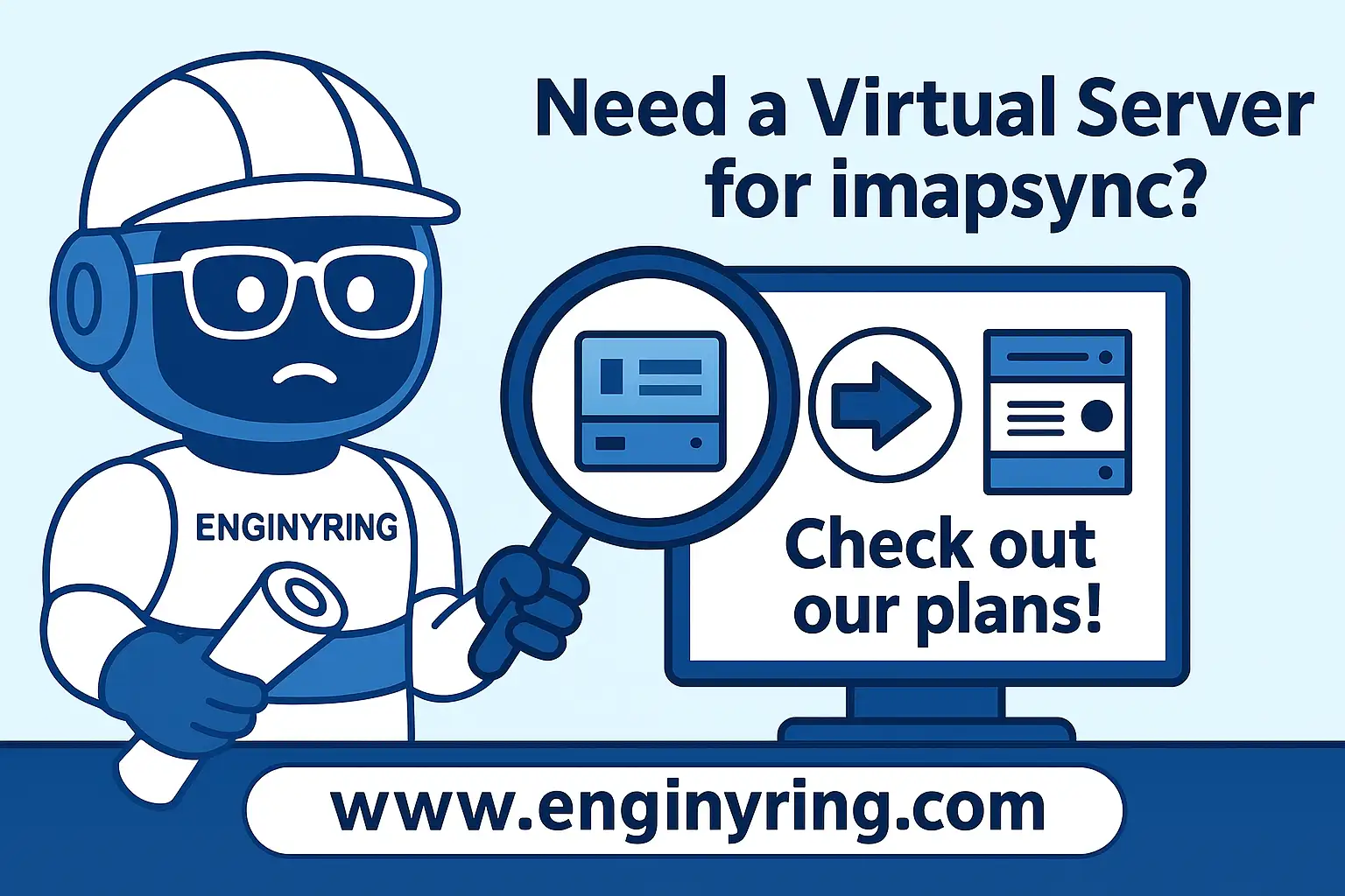 Need a Virtual Server for imapsync? Check out our plans!