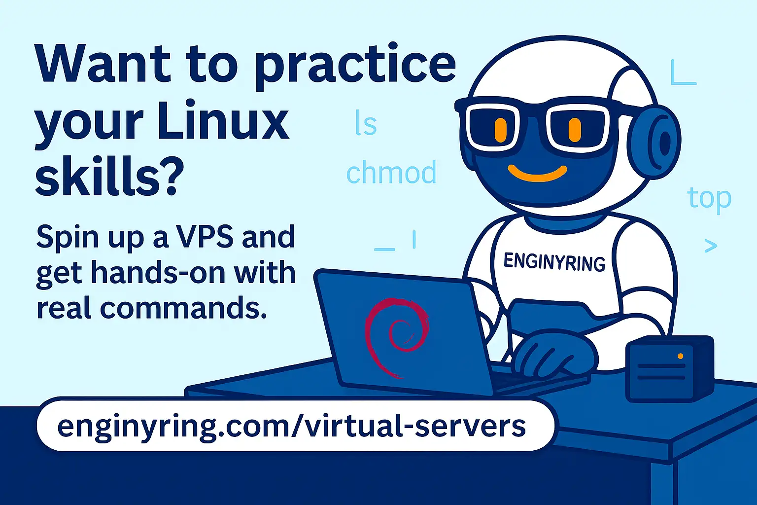Want to improve your Linux skills? Check out our VPS plans!