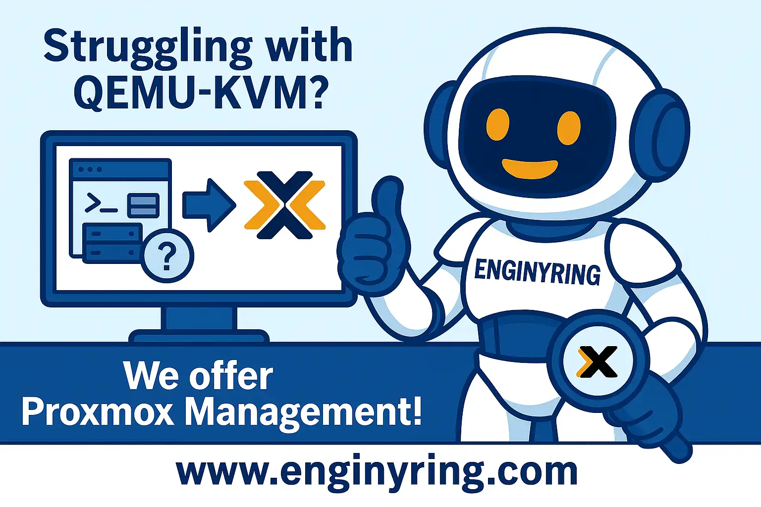 Need some Expert Help for QEMU/KVM? Check out our plans!